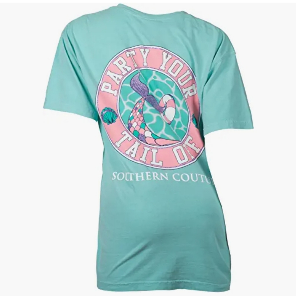 Southern Couture SC Comfort Party Your Tail Off Classic Fit Adult T-Shirt